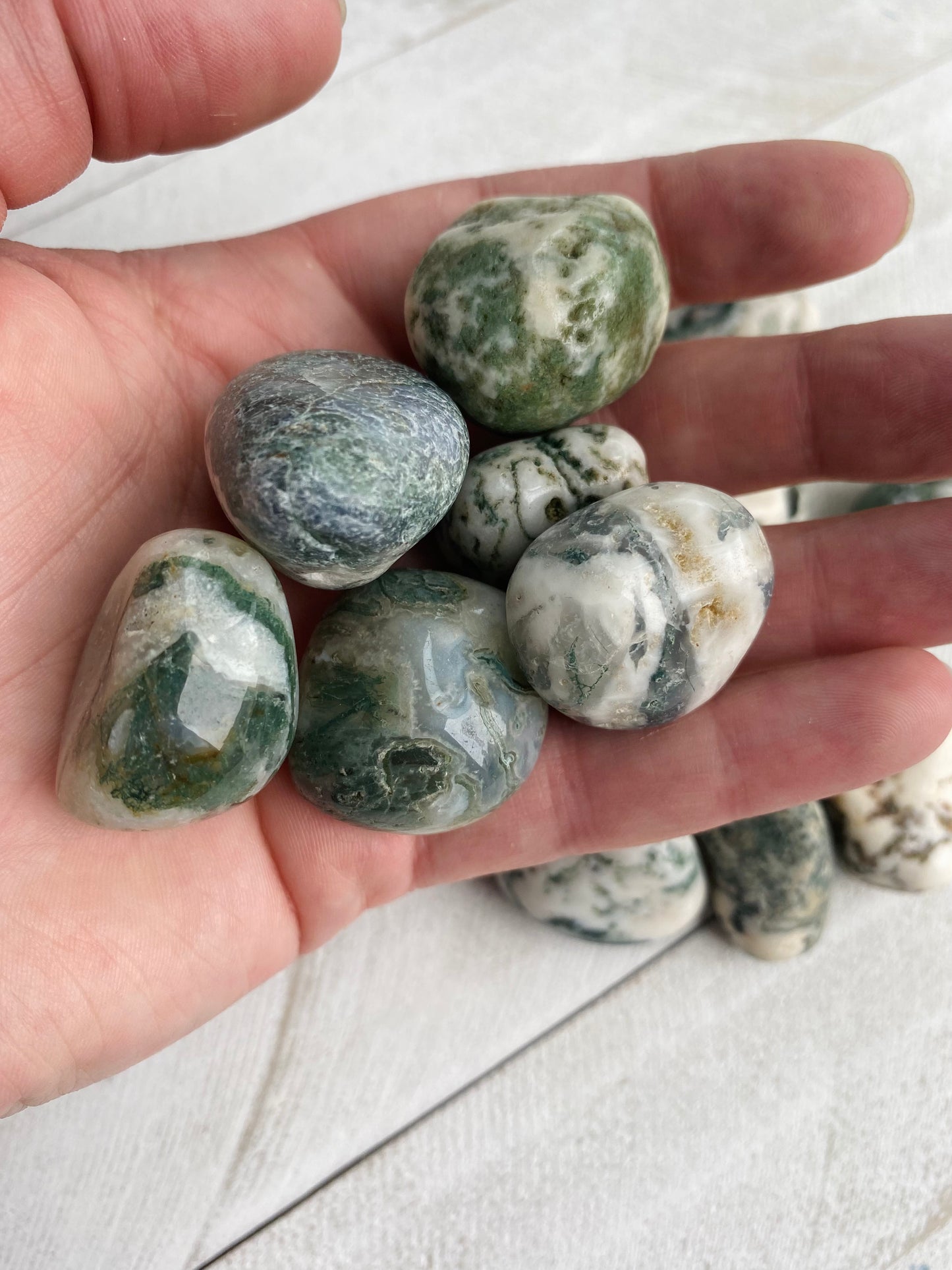 Tree Agate Tumbles