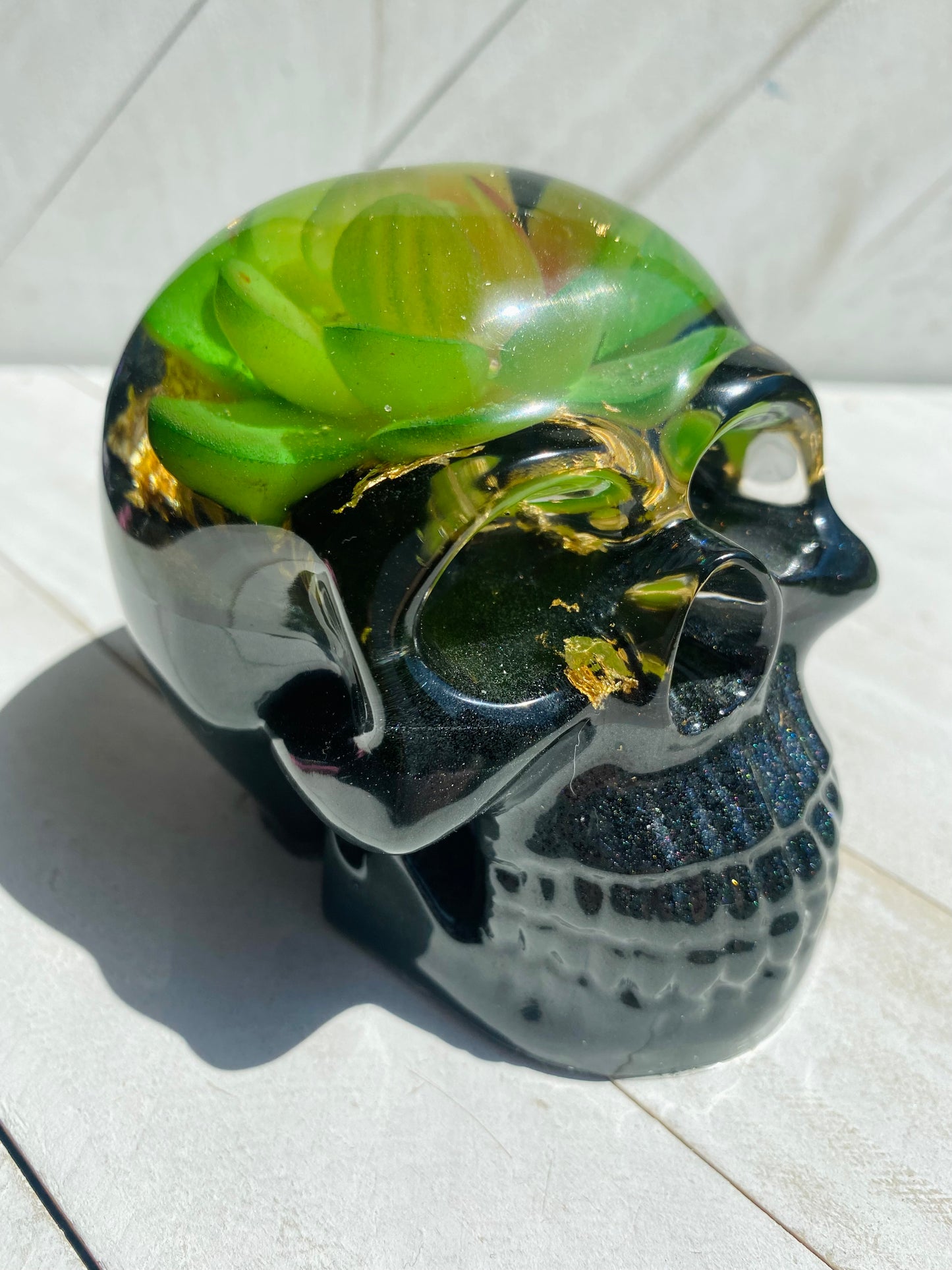 Succulent Skull