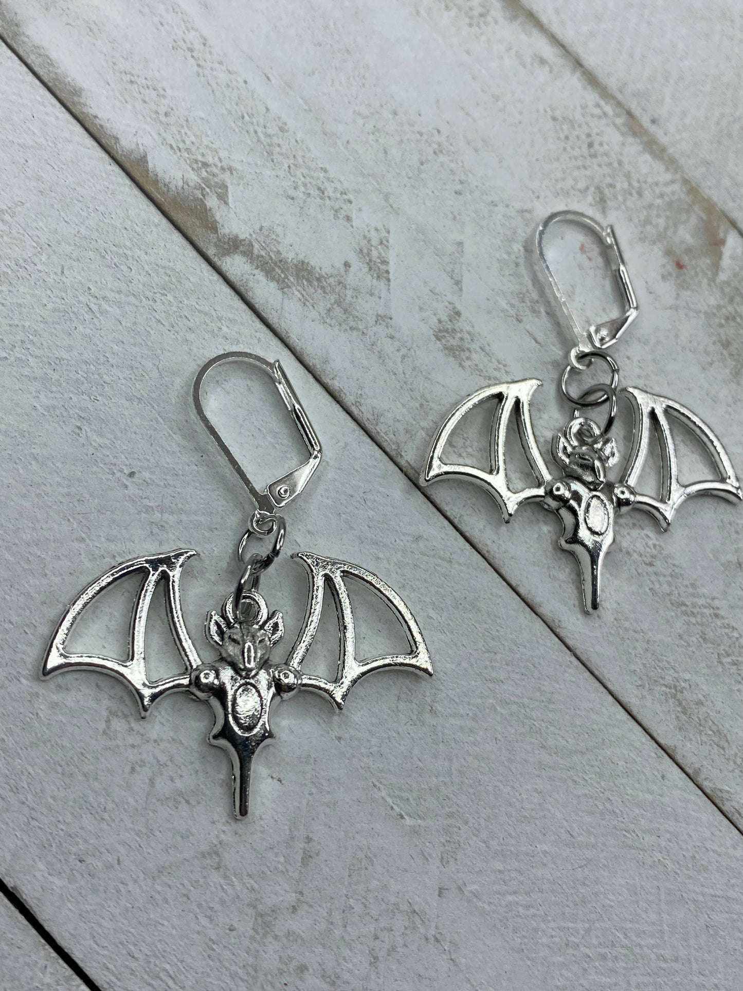 Vampire Bat Earrings