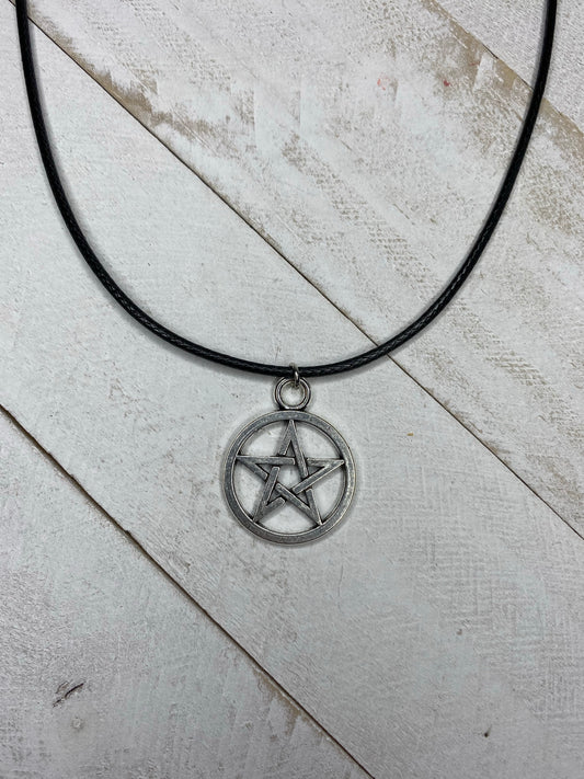 Metal Pentacle Necklace