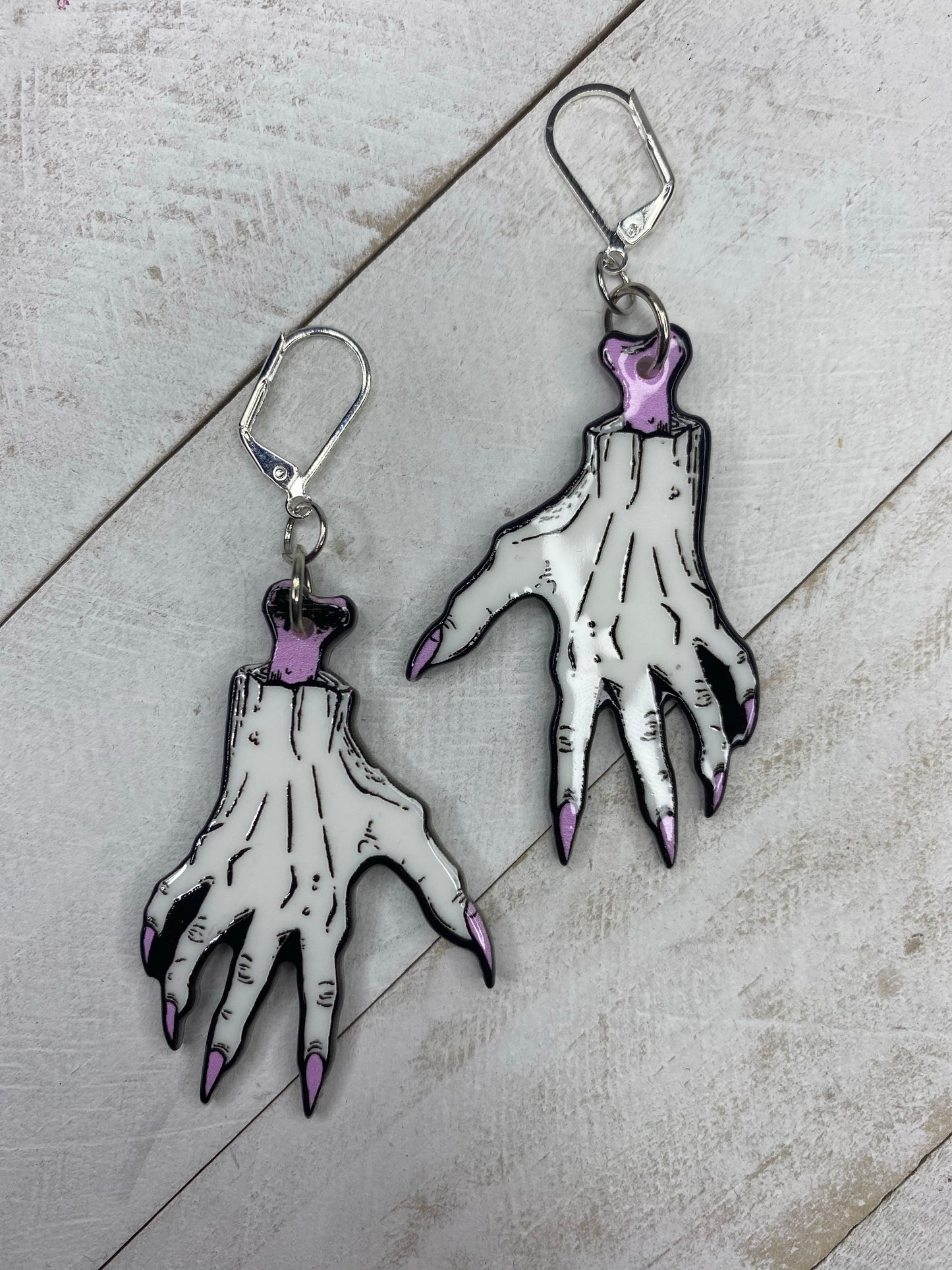 Witch Hand Earrings