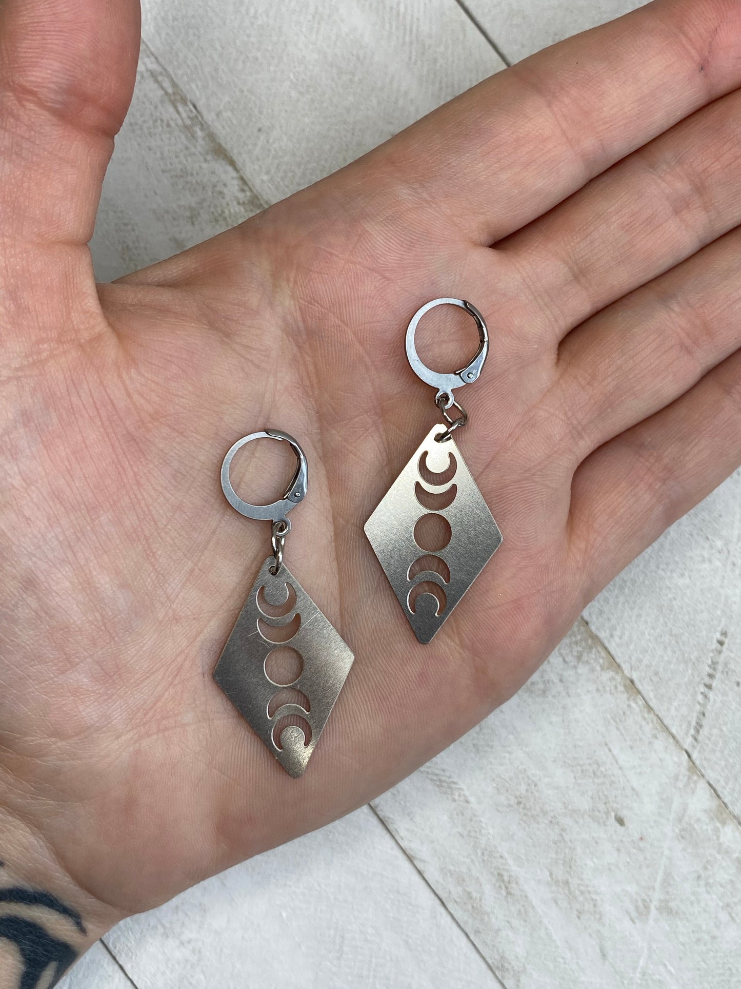 Moon Phase Earrings