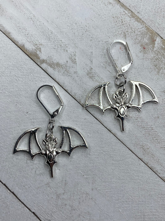 Vampire Bat Earrings