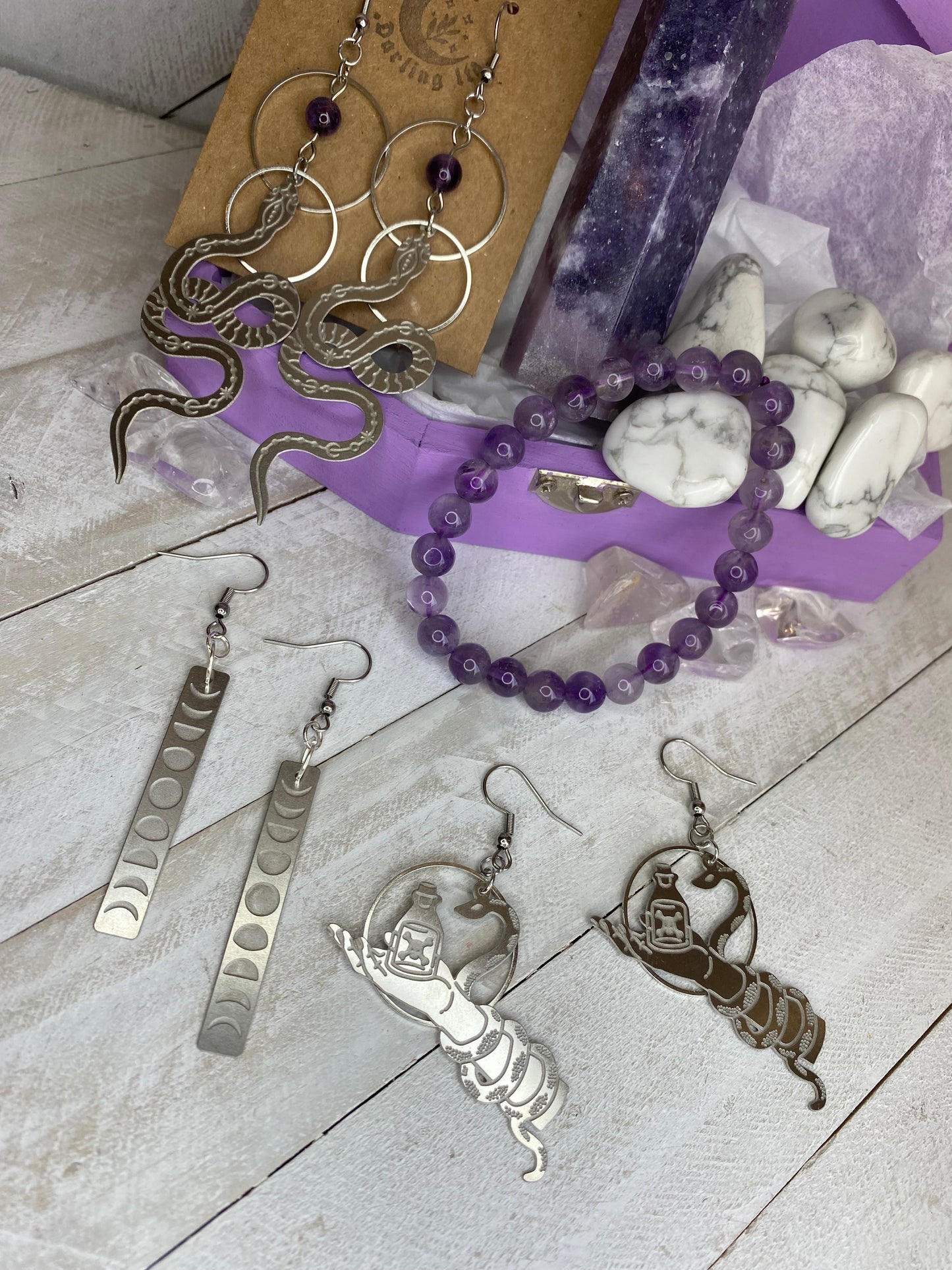 Persephone Purple Coffin Mystery Box