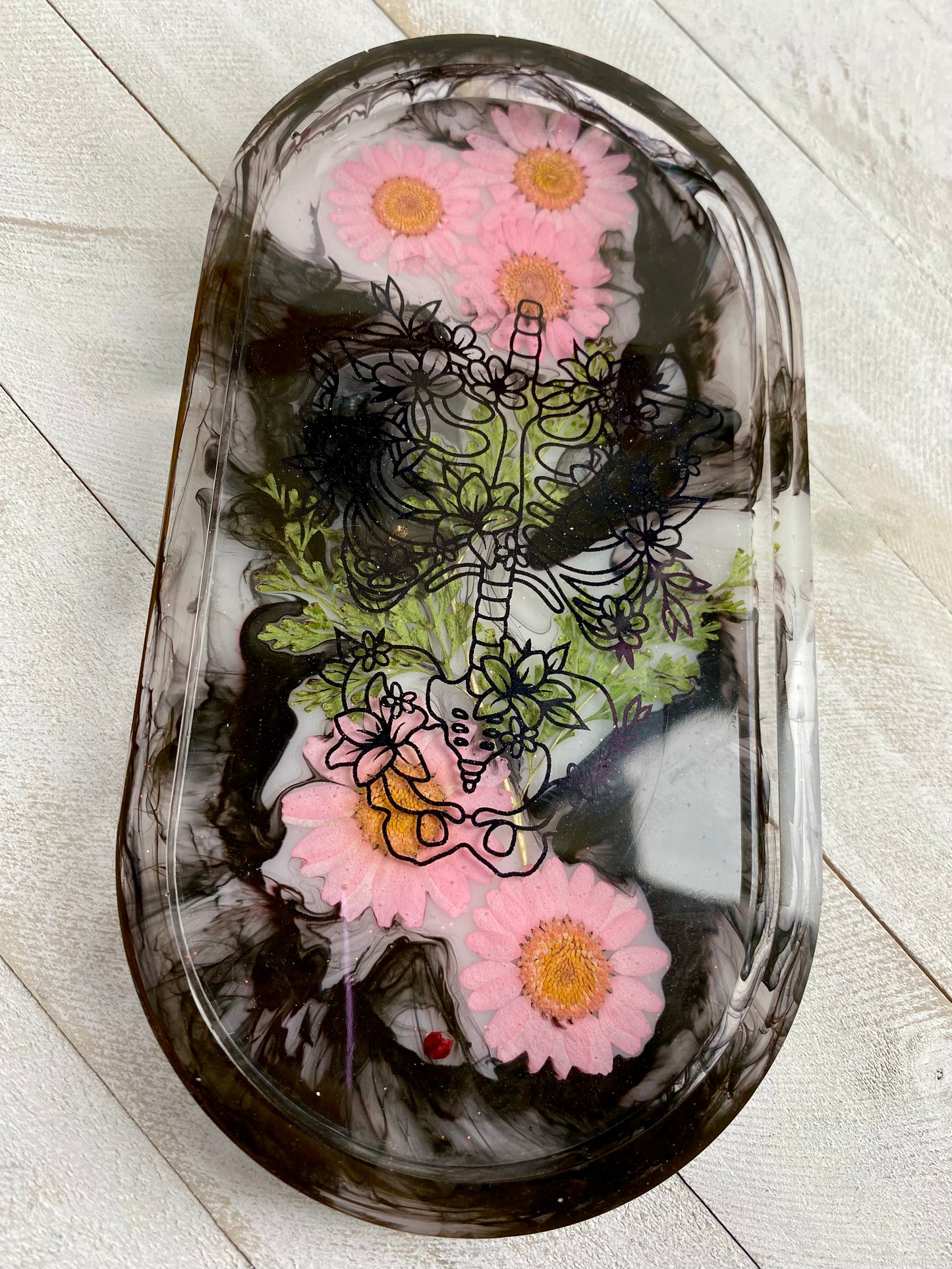 Rib Cage Floral Tray