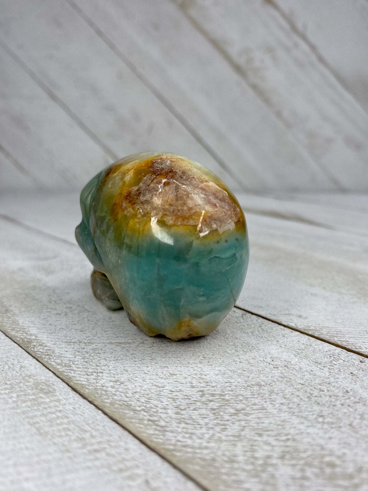 Amazonite Crystal Skull