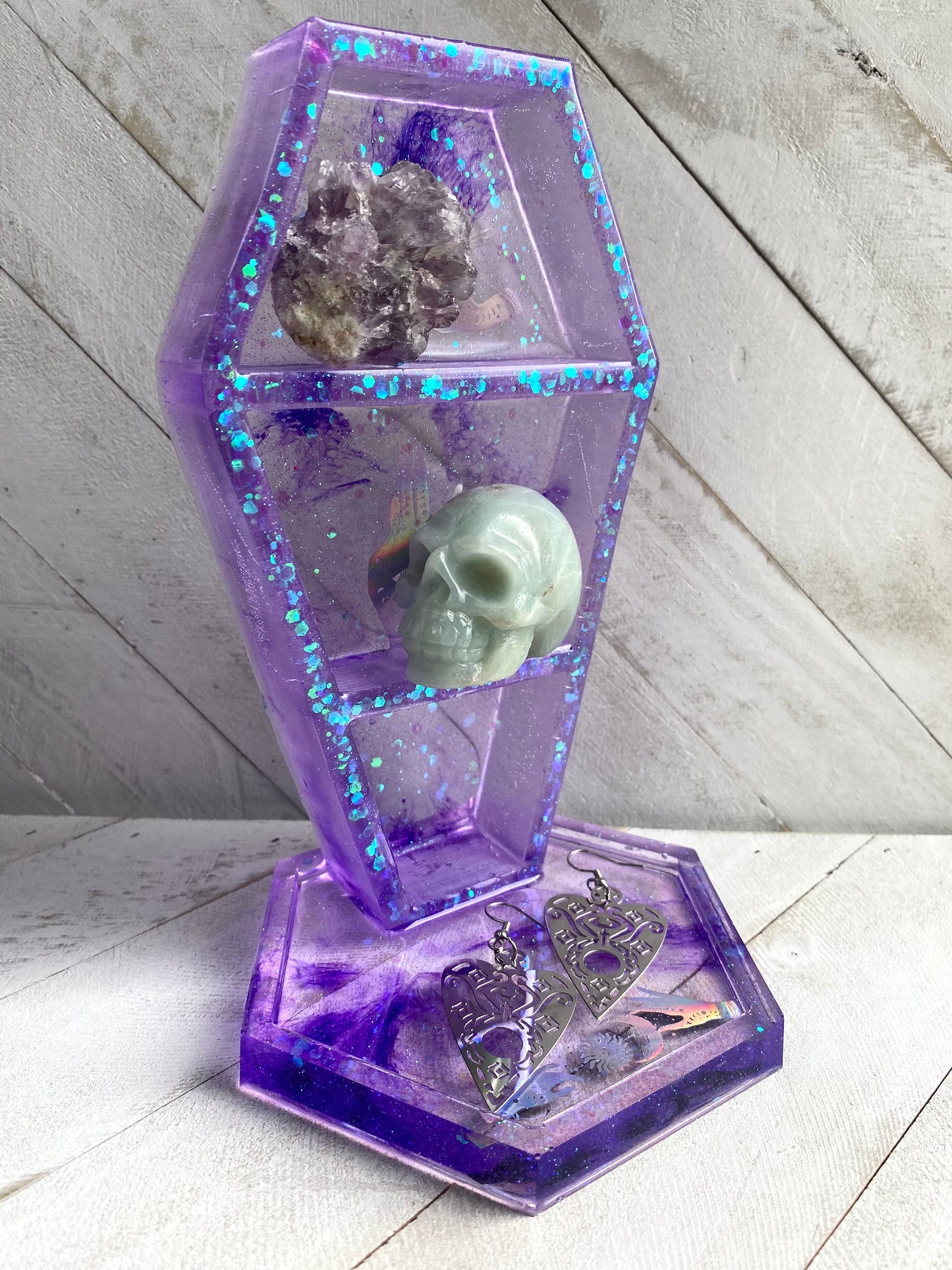 Witchy Coffin Shelf