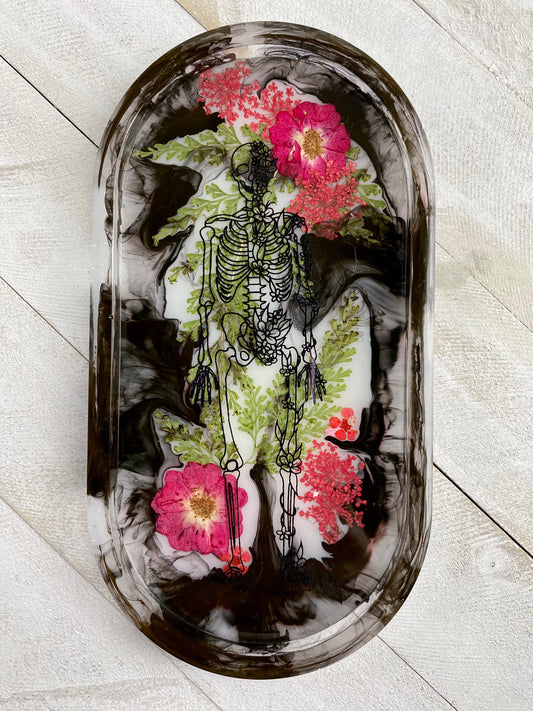 Skeleton Floral Tray