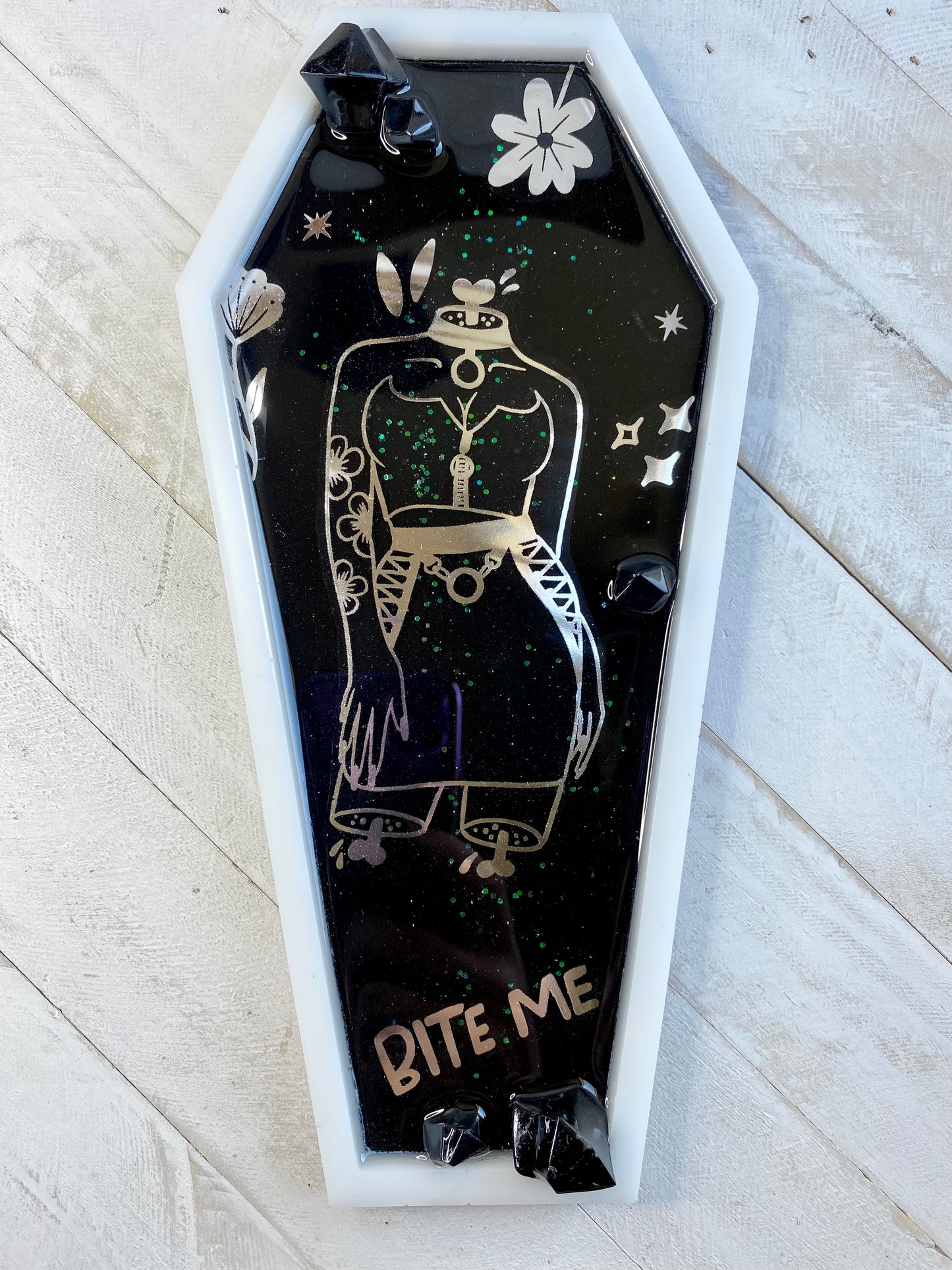 Bite Me Coffin Tray - Large