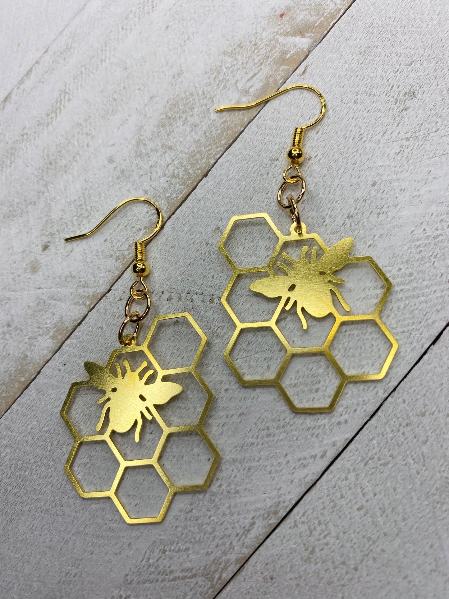 Honey Bee Earrings