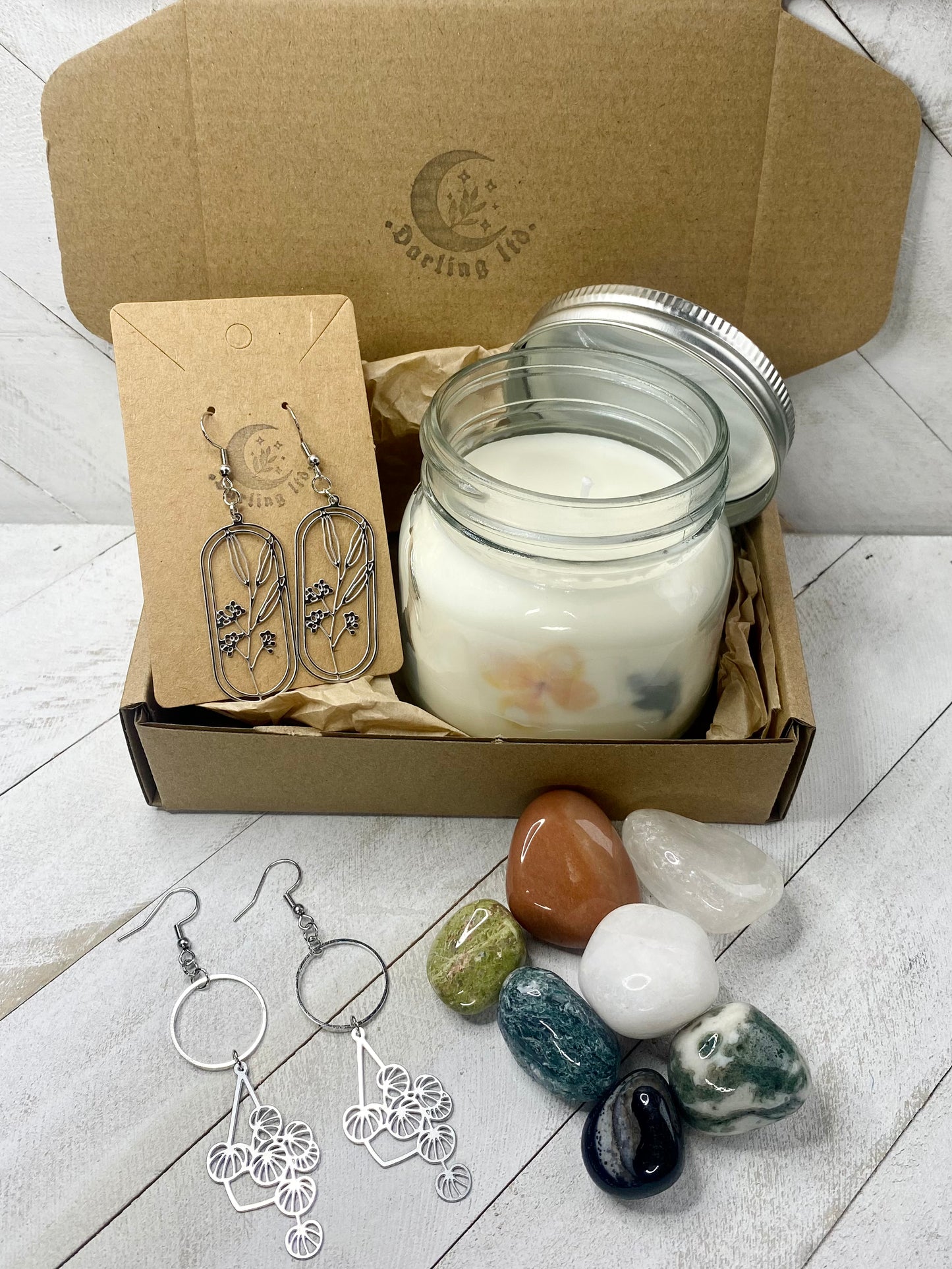 Spring Equinox Crystal & Candle Mystery Box Large