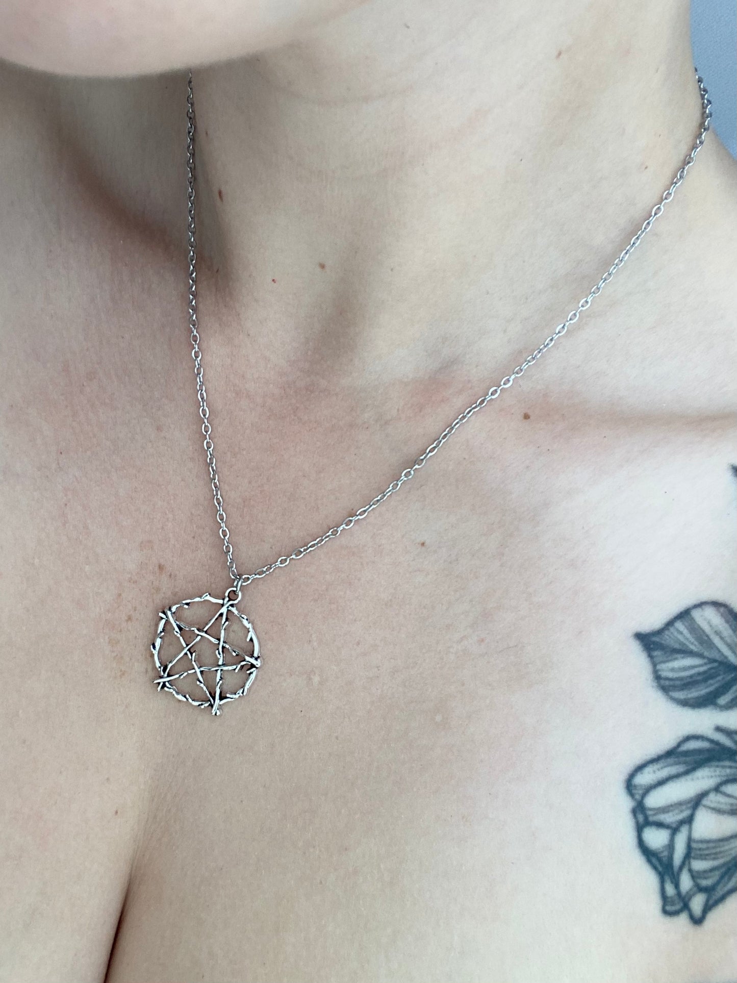 Witches Pentacle Necklace