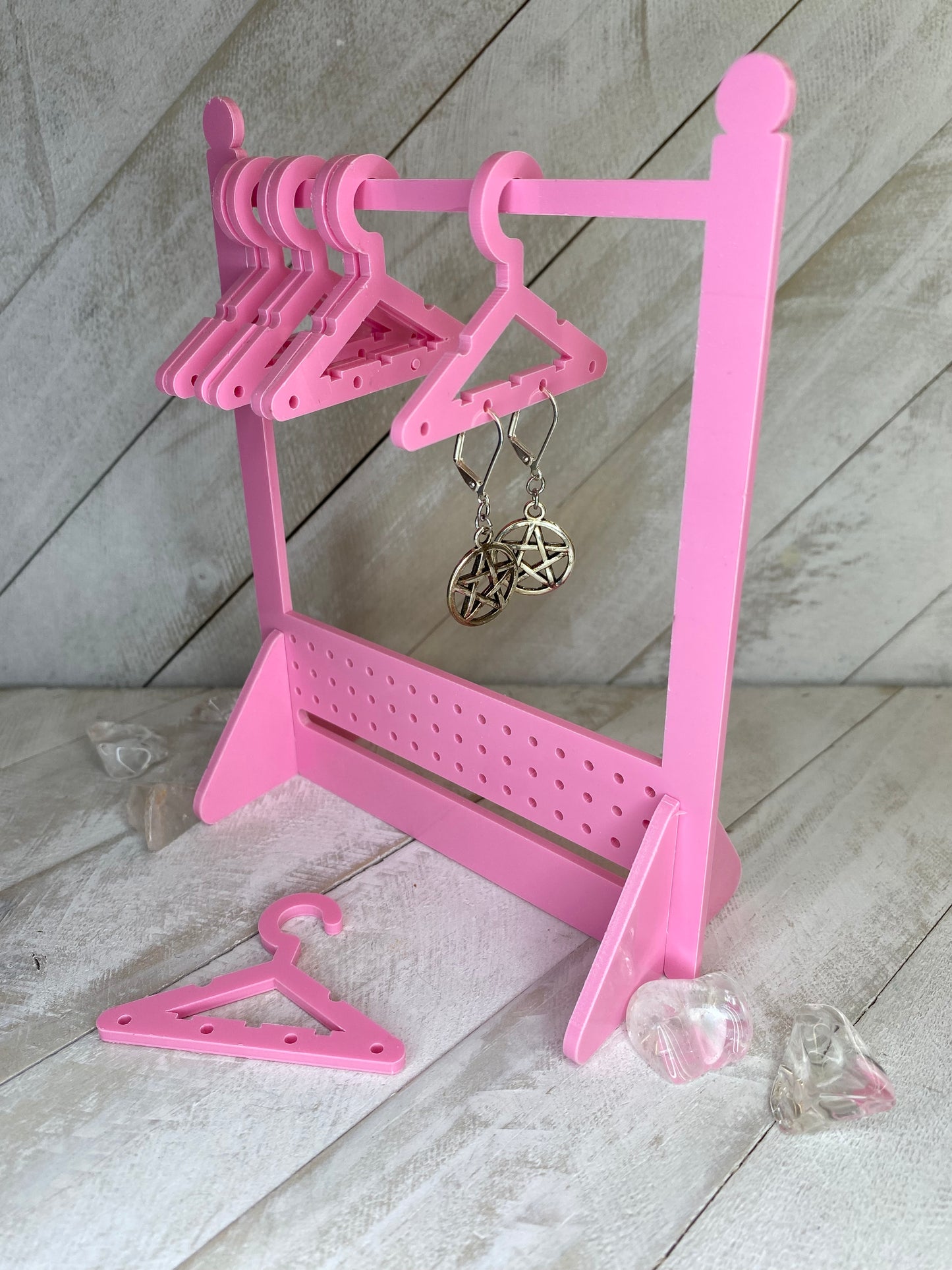 Pink Earring Display