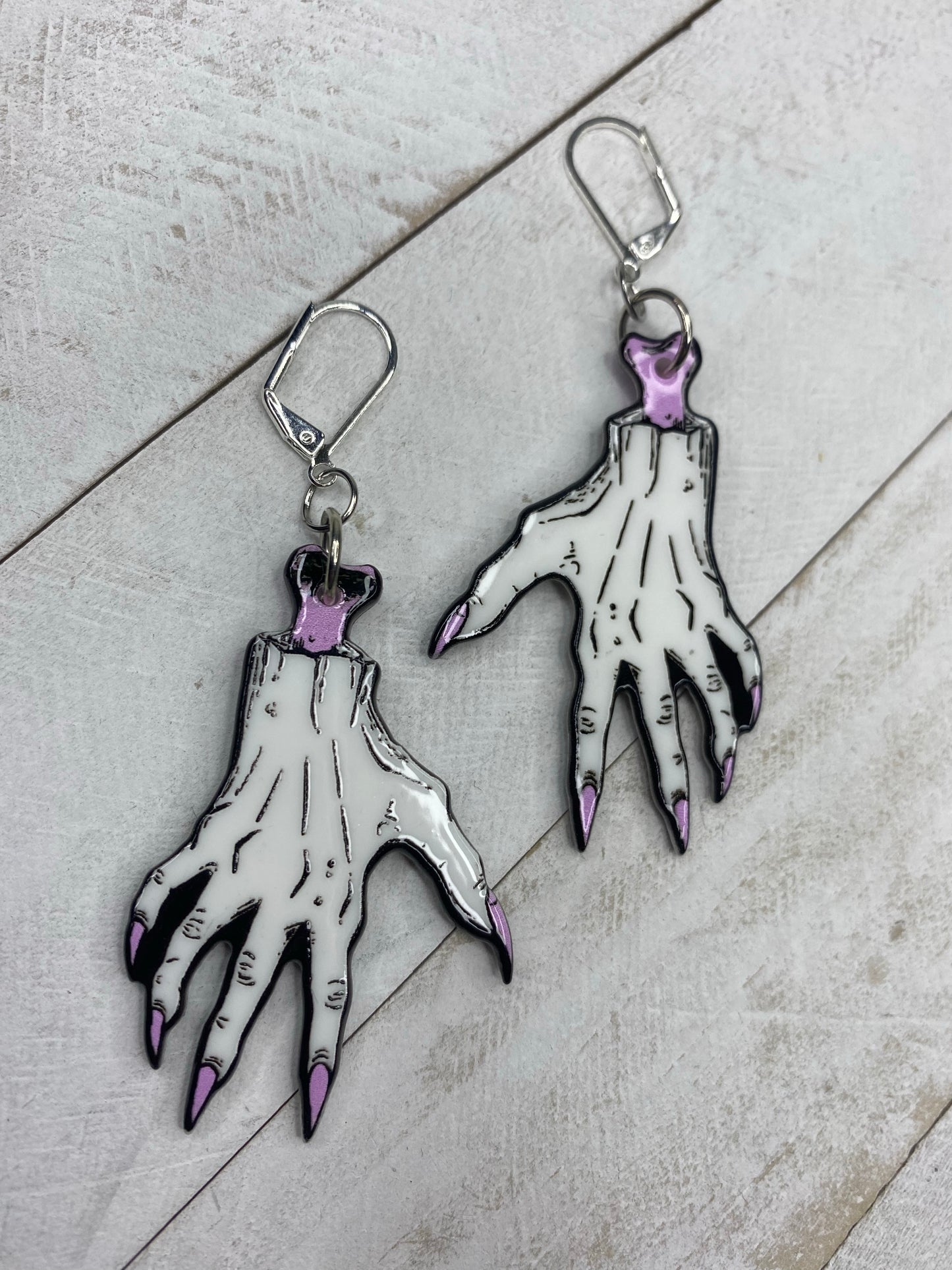 Witch Hand Earrings